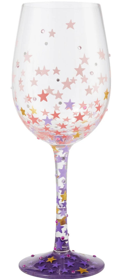 “STARS-A-MILLION” Lolita Wine Glass