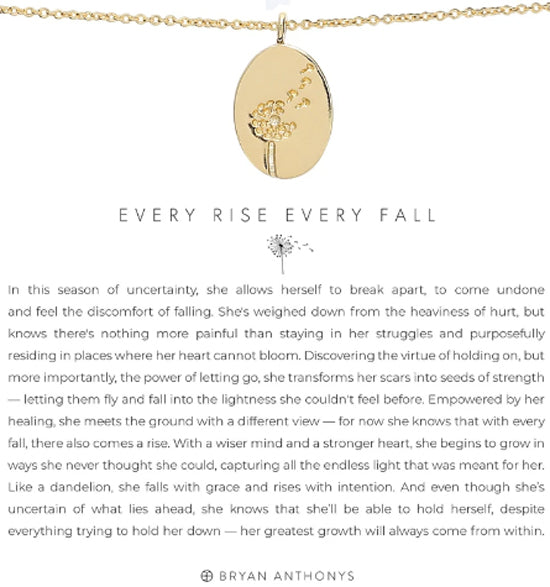 Every Rise Every Fall Bryan Anthony’s Necklace