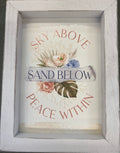 Sky Above, Sand Below..Wall Decor