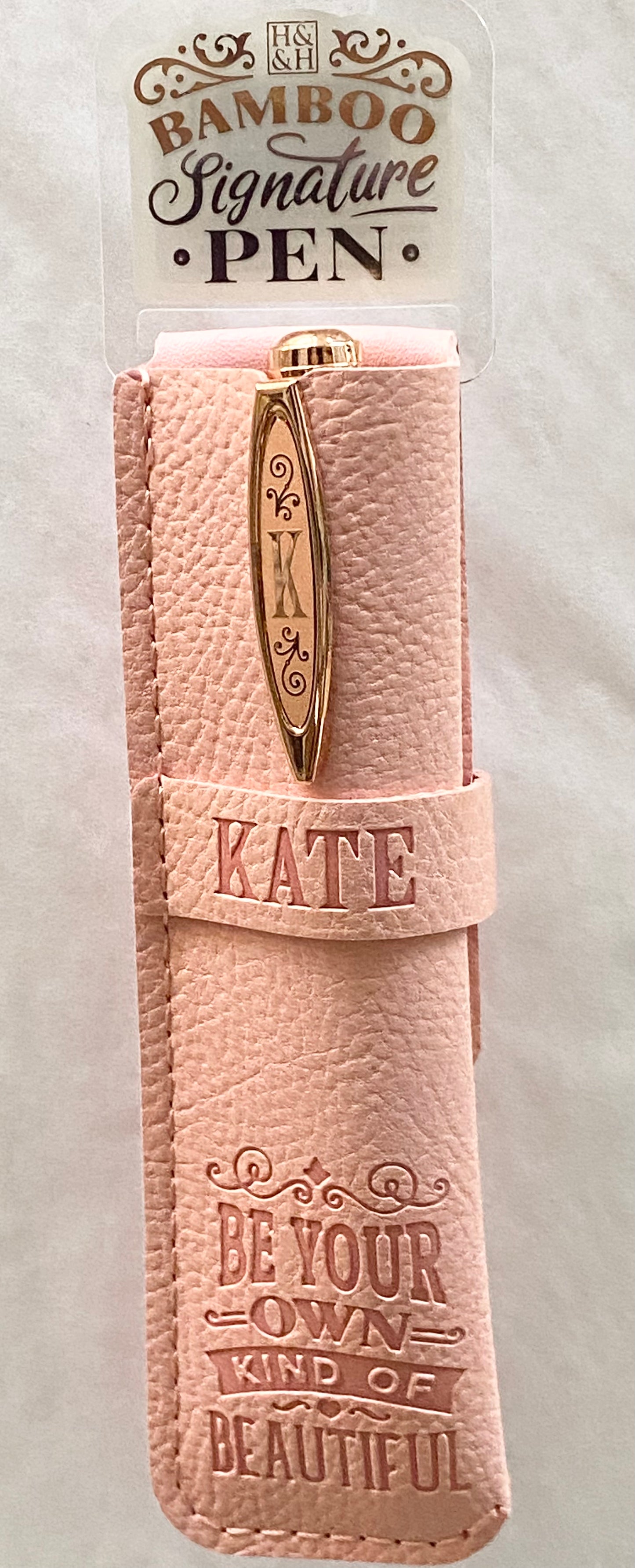 “Kate” Bamboo Name Pen