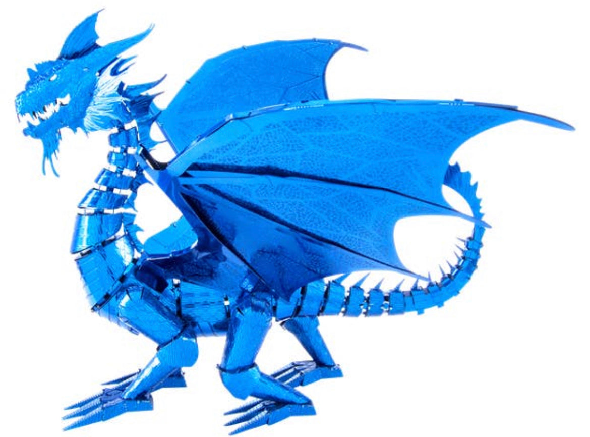 Premium Series Blue Dragon Metal Figure