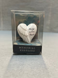 “Always in Our Hearts” winged heart