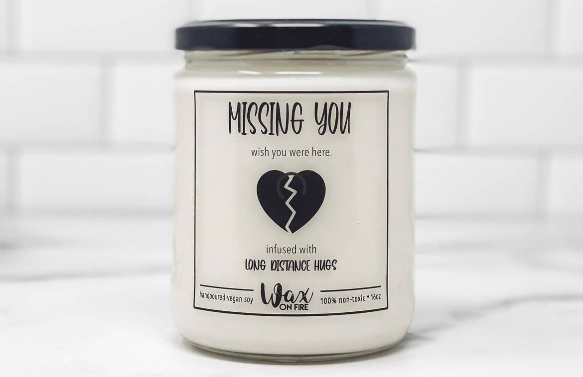 Missing You Vegan Candle