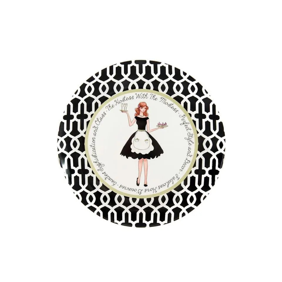 Hostess With the Mostess Ceramic Plate