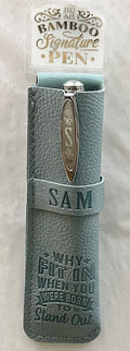 Sam Bamboo Name Pen