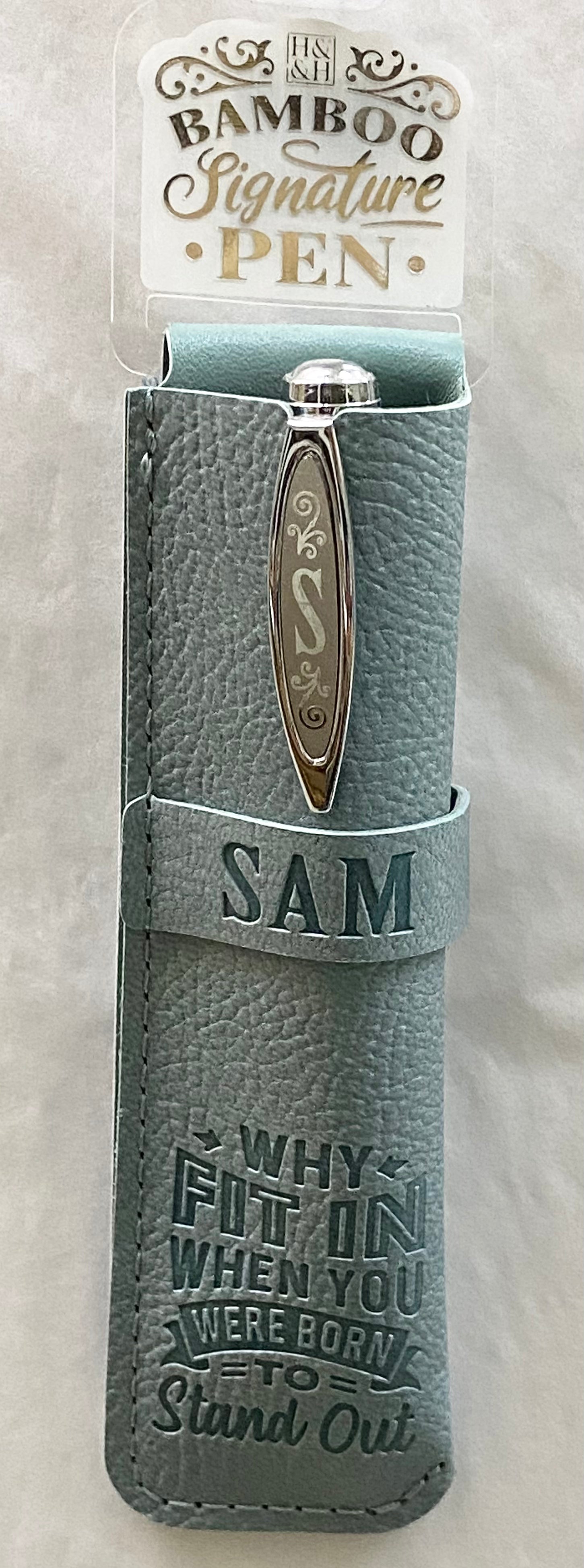 Sam Bamboo Name Pen
