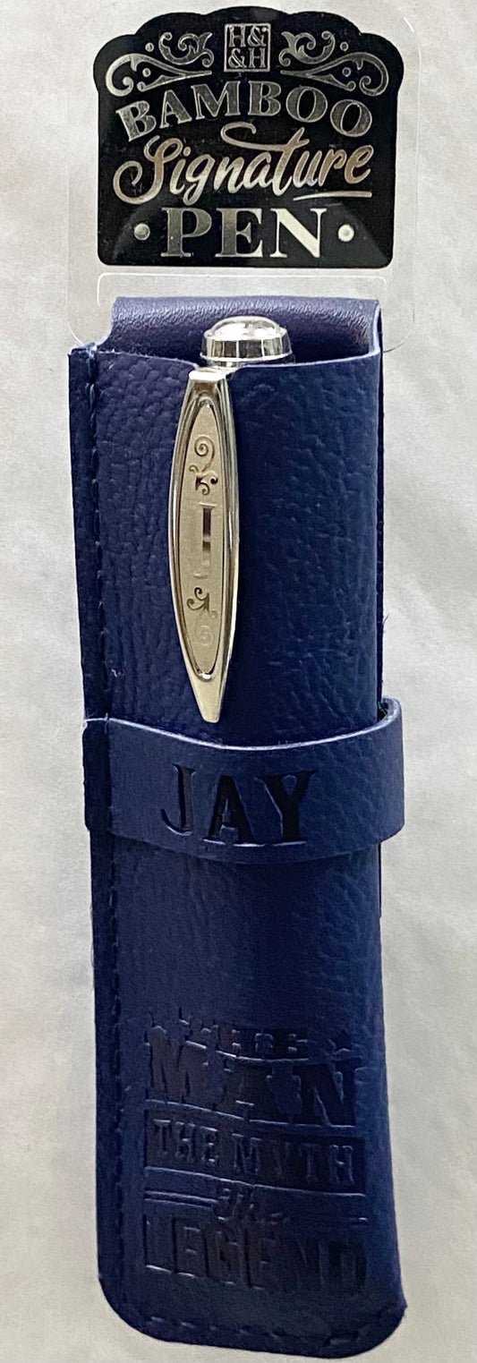 “Jay” Bamboo Name Pen