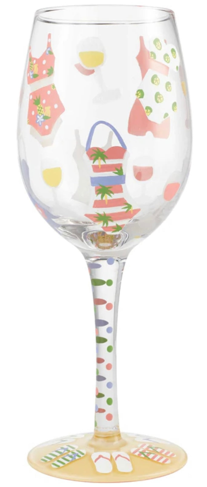 “Cabana Cutie” Lolita Wine Glass