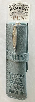 Emily Bamboo Name Pen