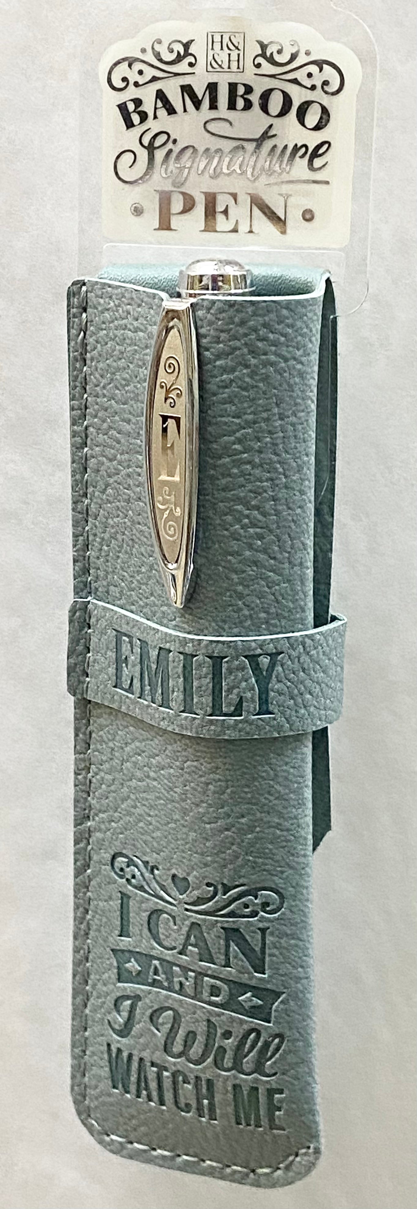 Emily Bamboo Name Pen