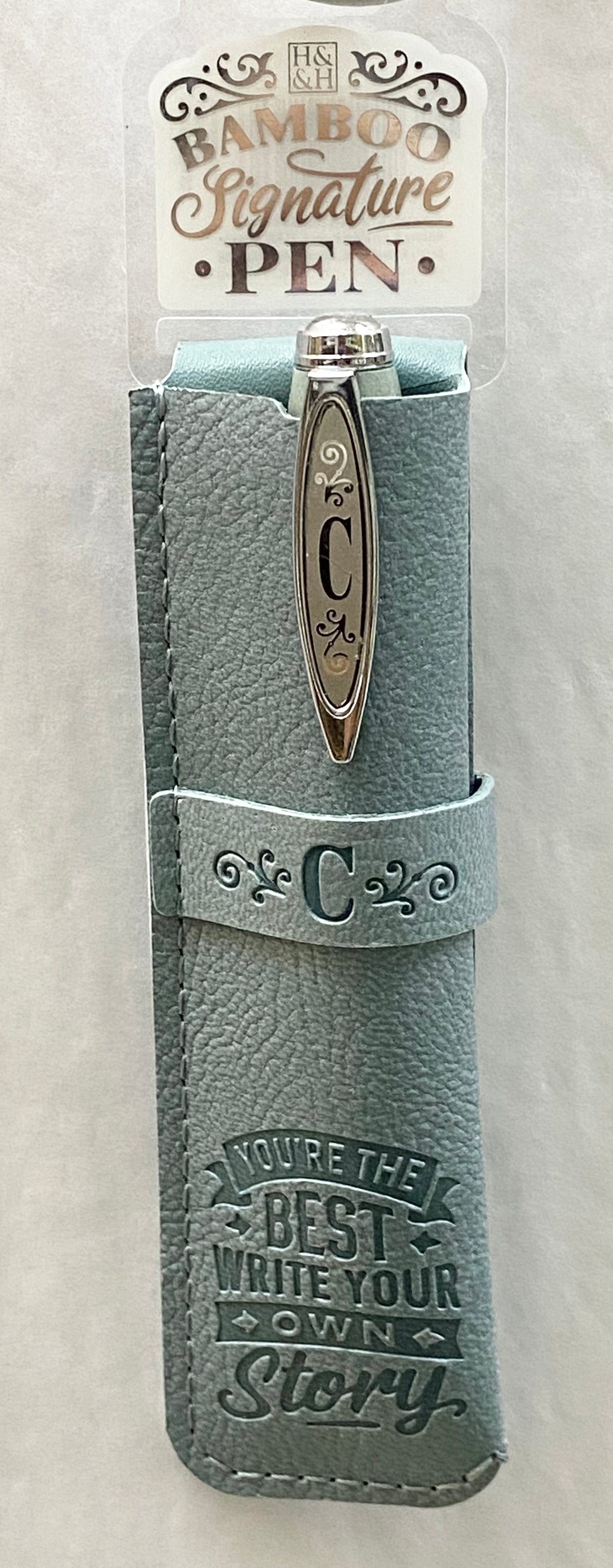 C Bamboo Name Pen