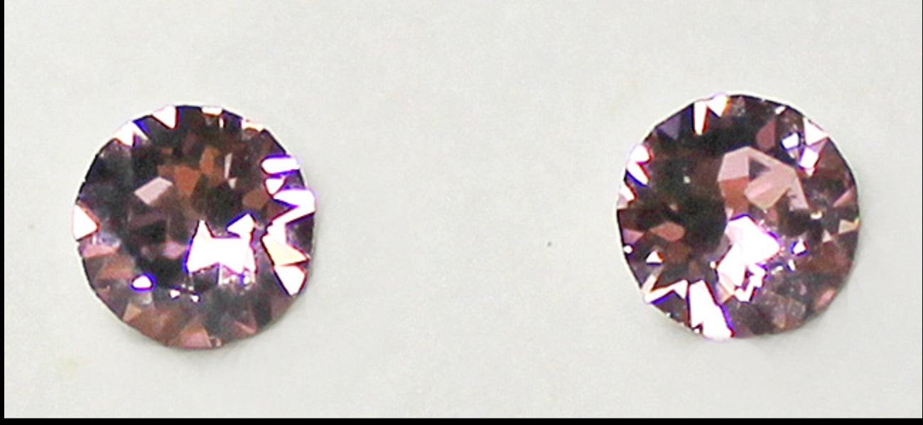 June Lt Amethyst Earrings
