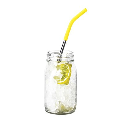 Krumbs Kitchen Essentials Stainless Steel Drinking Straws - 4-Pack