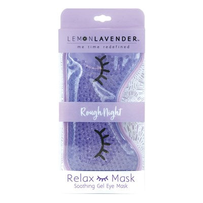 Lemon Lavender Relax Gel Masks Rough Night