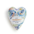 Your Friendship Means The World To Me Art Heart Keeper Trinket Box