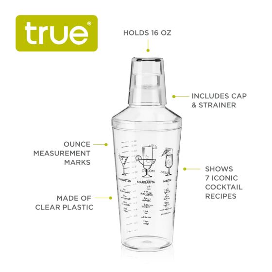 Plastic Recipe Shaker