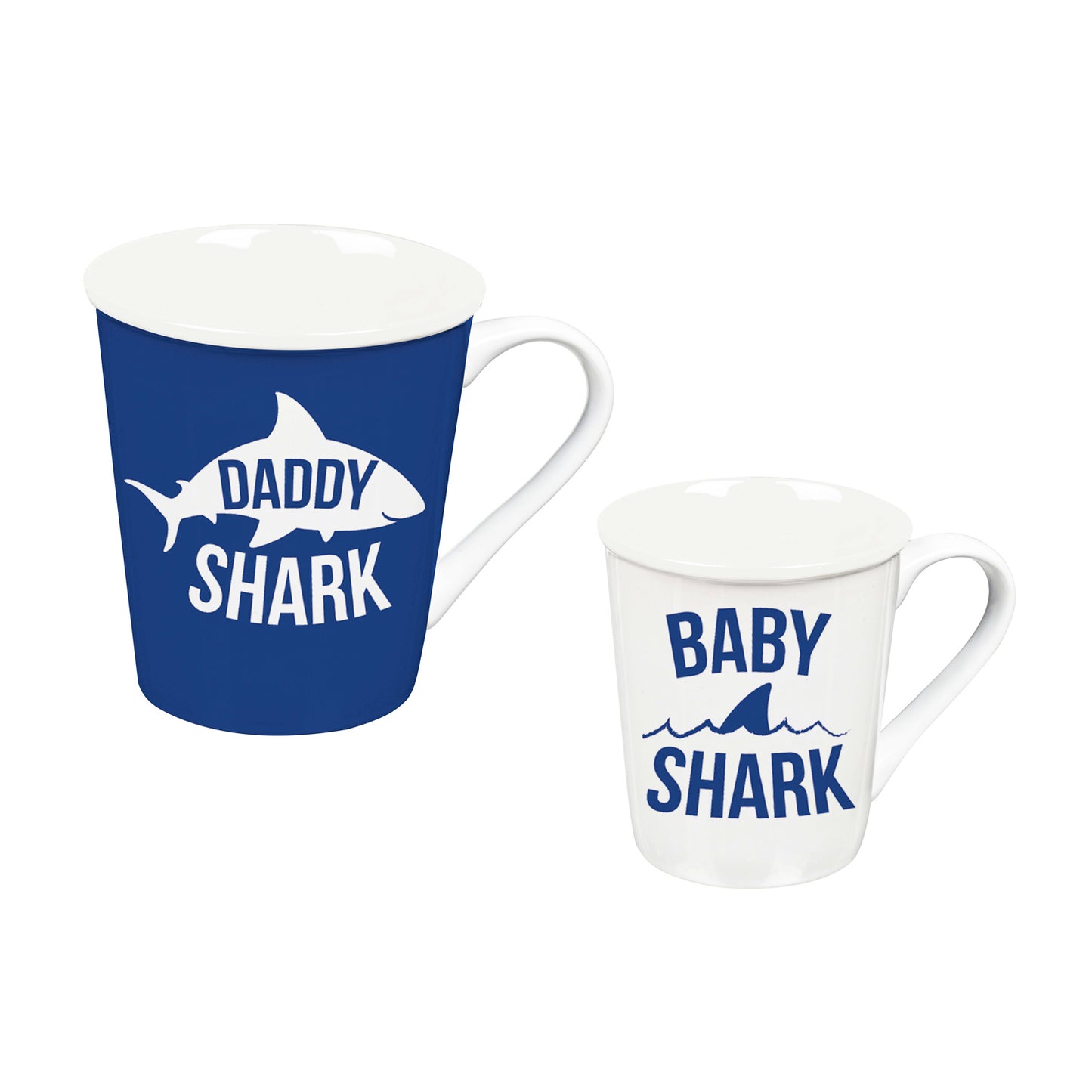 Daddy Shark Baby Shark Mug Set