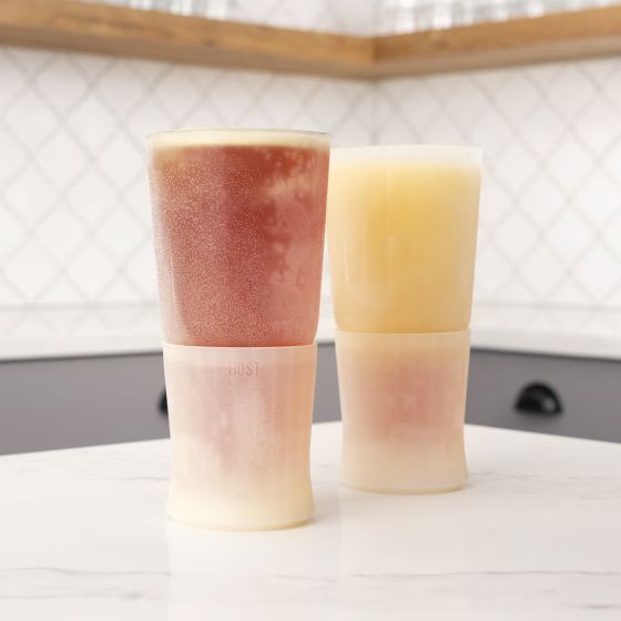 Glass FREEZE™ Beer Glass (set of two)