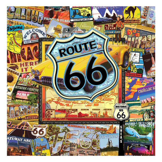 Route 66 Set of 4 Coasters