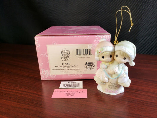 SALE!! Our First Christmas Together Dated 2004 Precious Moments Ornament
