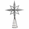 Roman 11" Silver Star Tree Topper