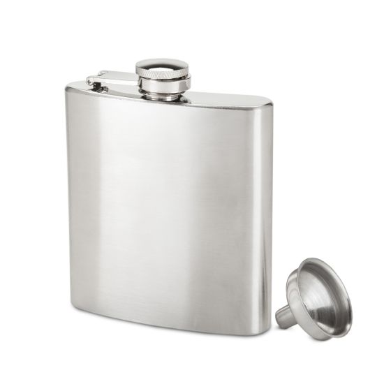 Stainless Steel Flask with Funnel