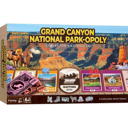 Masterpieces Grand Canyon National Park Opoly Board Game