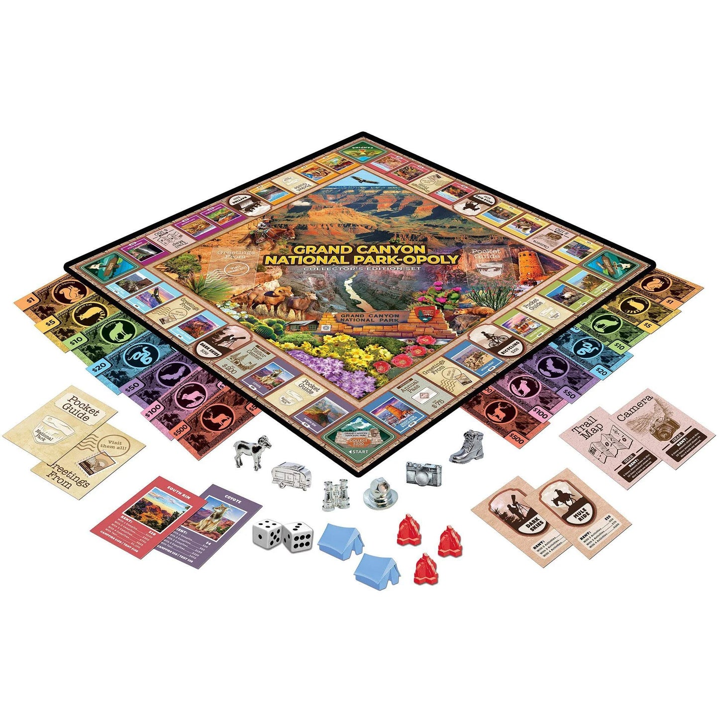 Masterpieces Grand Canyon National Park Opoly Board Game