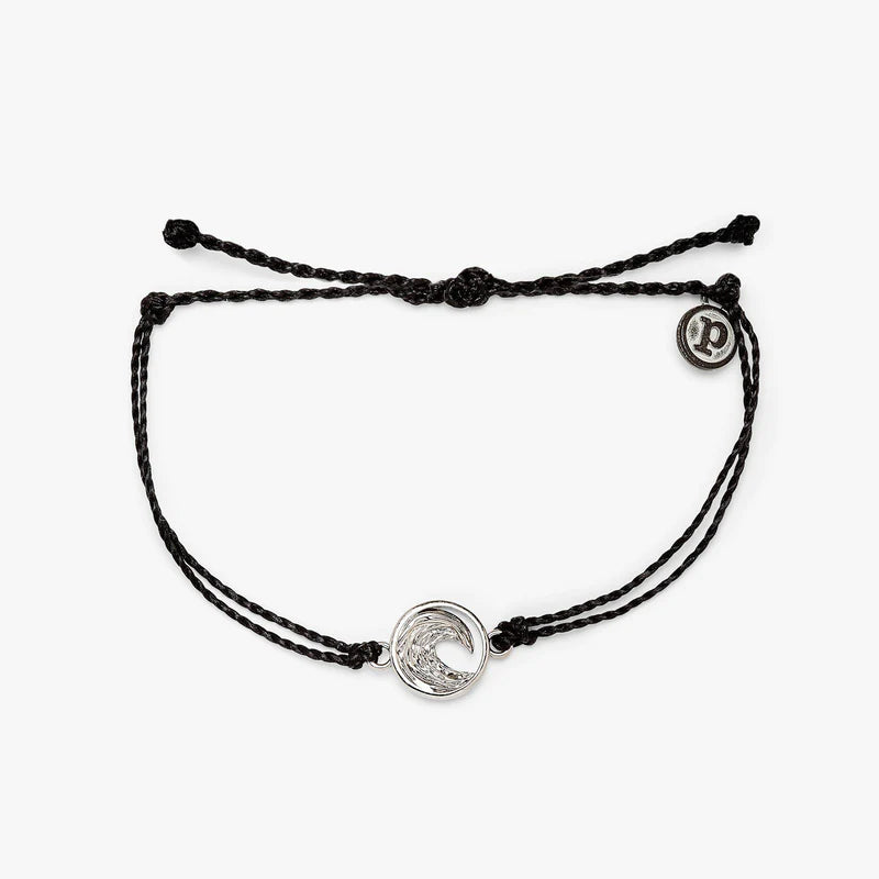 Swell Charm Silver Bracelet