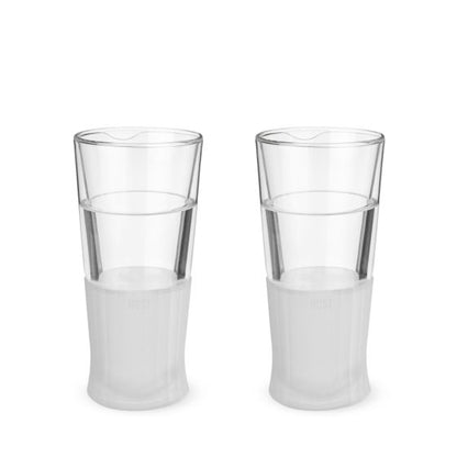 Glass FREEZE™ Beer Glass (set of two)