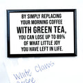 By Simply Replacing Your Morning Coffee...Magnet