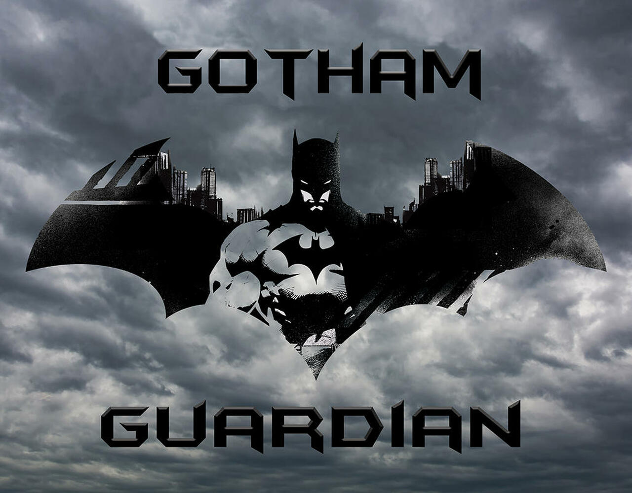 Gotham Tin Sign