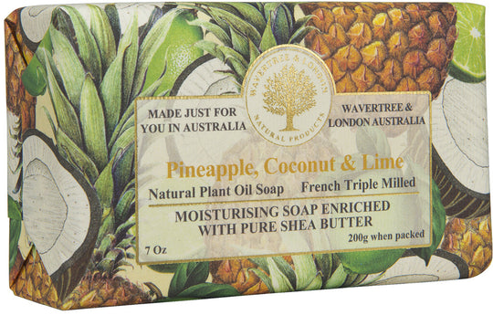 Pineapple Coconut and Lime Soap Bar