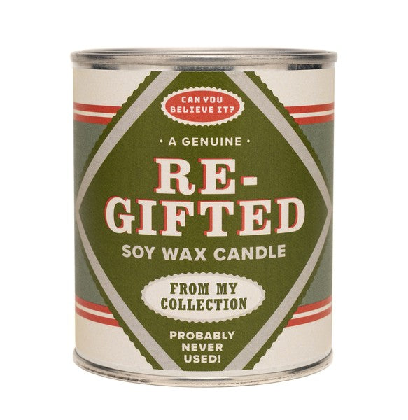 Re-Gifted Paint Can Candle