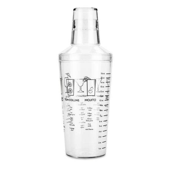 Plastic Recipe Shaker